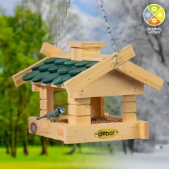 Vogelfutterhaus mit Schindeldach ^ Dobar Online