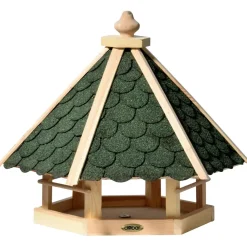 Vogelhaus aus Holz sechseckig ^ Dobar