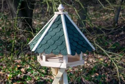 Vogelhaus aus Holz sechseckig ^ Dobar
