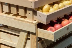 Dobar Vorratsbehälter aus Holz - versch. Ausführungen New