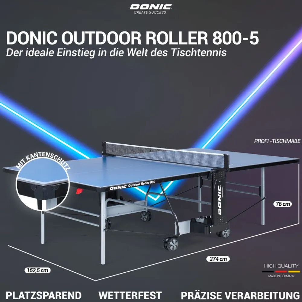 Donic Outdoor Roller 800-5, blau Sale