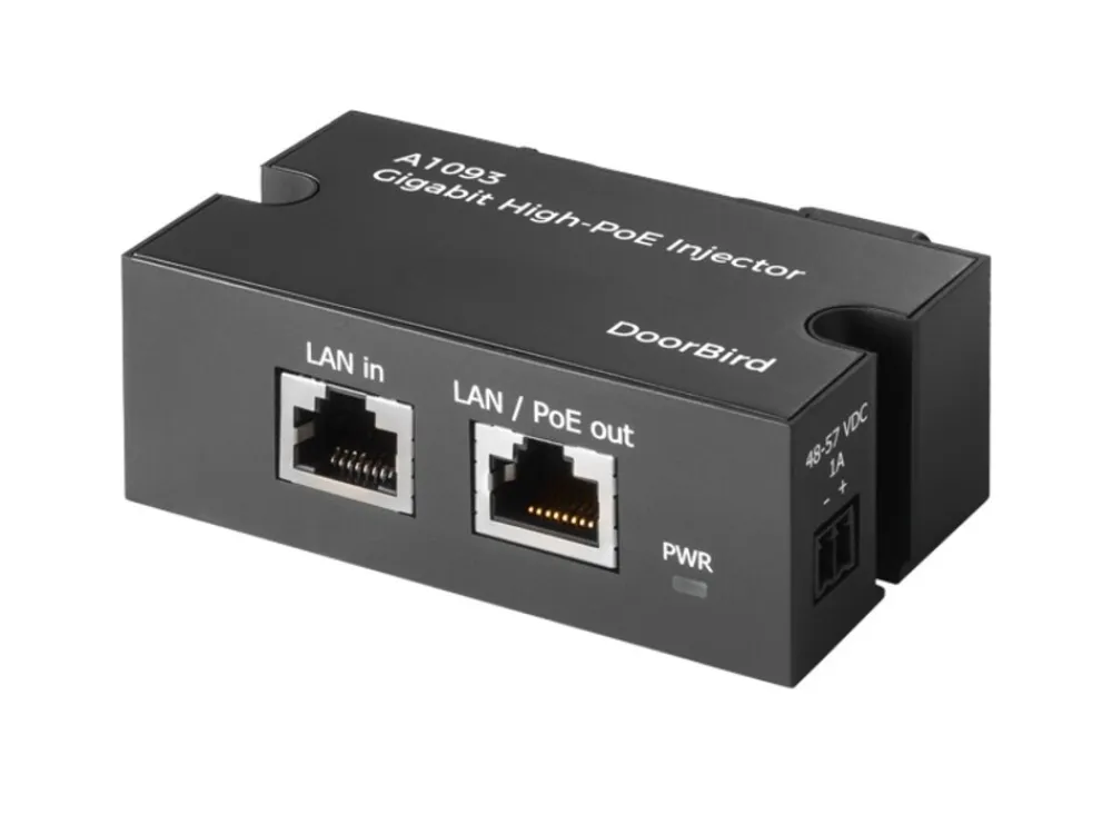 A1093 Gigabit High PoE Injektor ^ DoorBird Clearance