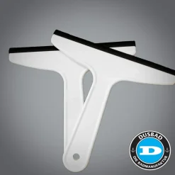 Dusbad Glasabzieher/ Duschabzieherfür Duschabtrennungen gerade (Set mit 2 Stück) Made in Germany z.B. Dusar, Schulte, Breuer, Kermi, Hüppe Outlet