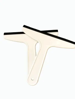 Dusbad Glasabzieher/ Duschabzieherfür Duschabtrennungen gerade (Set mit 2 Stück) Made in Germany z.B. Dusar, Schulte, Breuer, Kermi, Hüppe Outlet