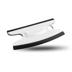 Dusbad Glas&Duschabzieher für Duschkabinen gerade|rund weiss MadeInGermany Weiß Discount