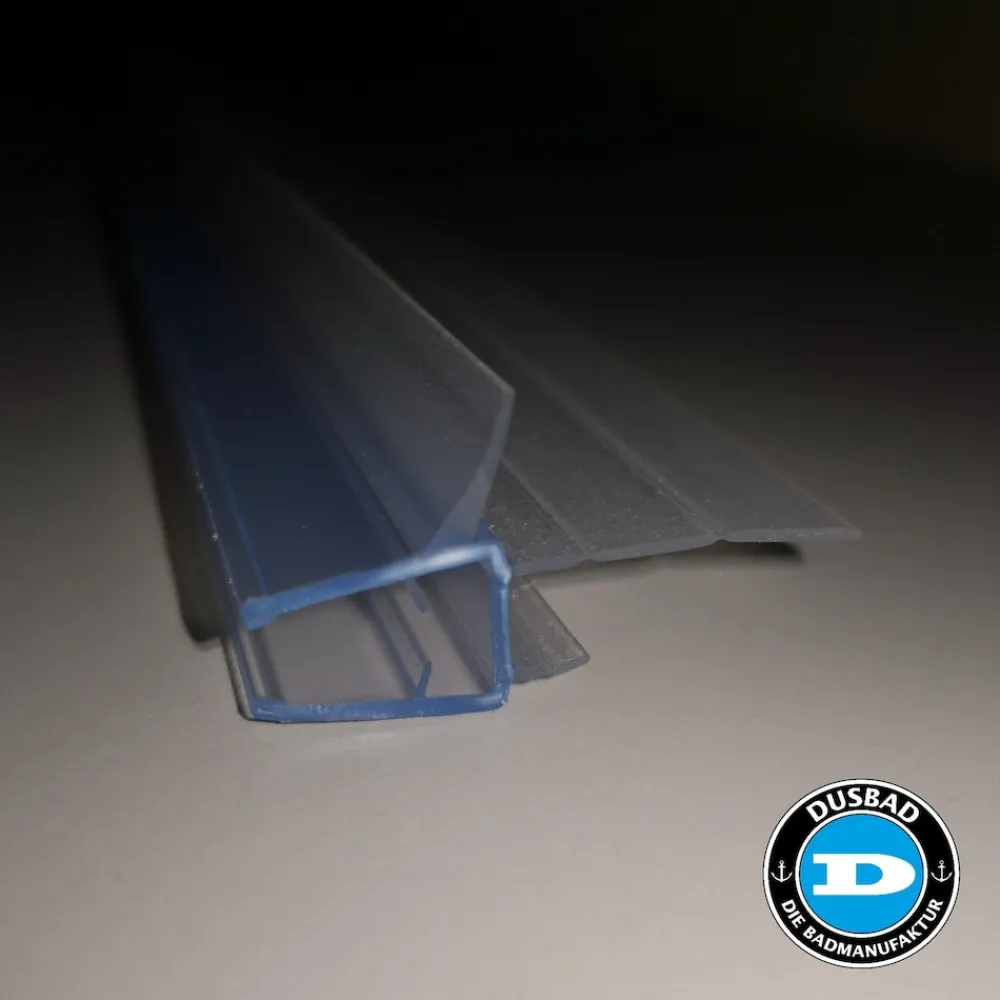 Dusbad Wasserabweiser/ Dichtung 1000mm für 6mm Glas - Duschabtrennungen/ Duschkabinen