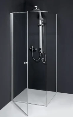 Dusbad Duschkabine Vital 5 Pendeltür + Seitenwand Anschlag:Rechts,Breite:90cm Best