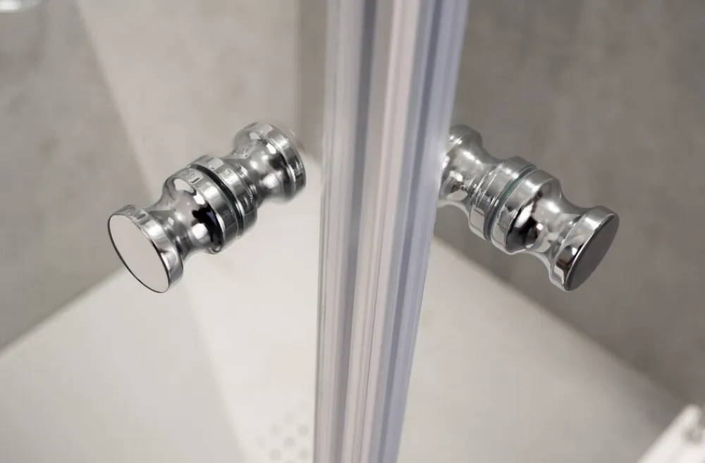 Dusbad Duschkabine/ Duschabtrennung Vital 2 Drehtür links + Duschwand rechts (Kombination) links 800mm rechts 1100mm Outlet