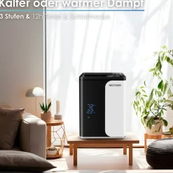 WLAN Ultraschall Luftbefeuchter 5L Smart Life App Fernbedienung ^ Echos Clearance