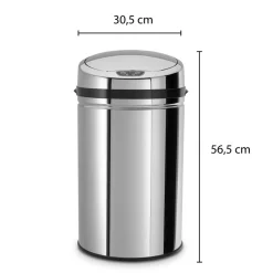 ECHTWERK Abfalleimer mit Sensor 30L - Inox Clearance