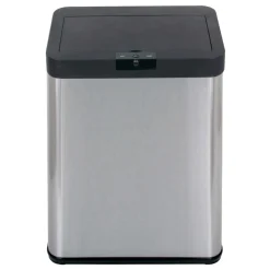 Abfalleimer mit Sensor 48L SQUARE - Inox Brushed ^ ECHTWERK