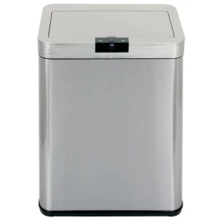 Abfalleimer mit Sensor 48L SQUARE - Inox Silver ^ ECHTWERK Outlet