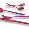  Besteck Set "Positano" 30tlg rot ^ ECHTWERK Clearance