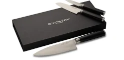 Damaszener Messer-Set, 3-teilig, Küchenmesser-Set ^ ECHTWERK Hot