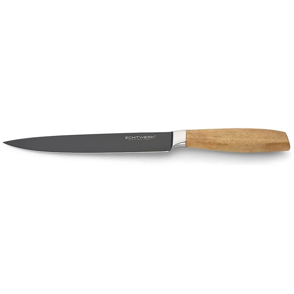 ECHTWERK Schinkenmesser Classic Black Edition 20cm EW-SM-0363 Hot