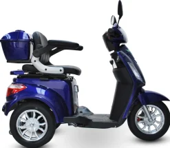 500 Blau, 25 km/h, 1000 Watt Seniorenmobil Elektromobil Seniorenfahrzeuge ^ Eco Engel Discount