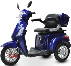 500 Blau, 25 km/h, 1000 Watt Seniorenmobil Elektromobil Seniorenfahrzeuge ^ Eco Engel Discount