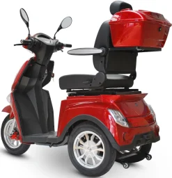 Eco Engel 504, Elektromobil 25 km/h mit Li-io 30 AH Akku, Rot blau Best