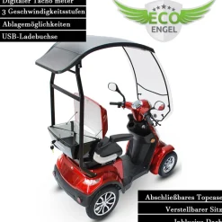 510 mit Dach, Elektromobil ^ Eco Engel Clearance