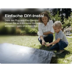SUNNIVA ECOFLOW Mikro-Wechselrichter 800 W EFStreamMI800W für Balkonkraftwerk, IP67 wetterfest, Plug&Play Installation, 2 MPPT, Bluetooth & WIFI, inkl. 5m Anschlusskabel & 4x 1m Solar-Verlängerungen, Inverter Online
