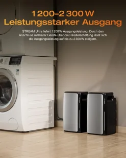 STREAM Ultra 1,92 kWh Speicher für Balkonkraftwerk 2080W ^ ECOFLOW Online
