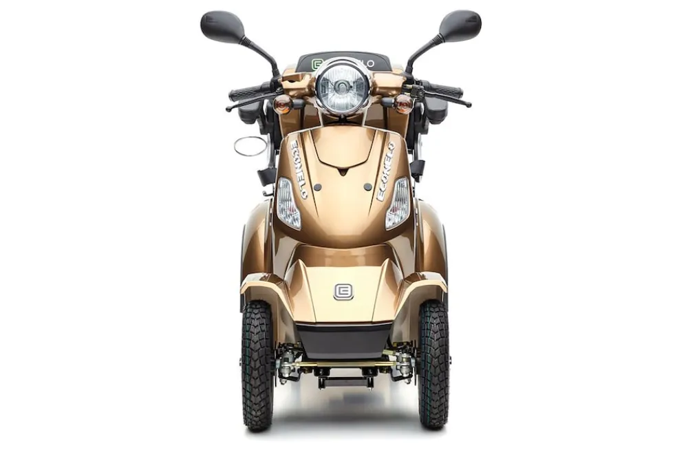 ECONELO E-Seniorenmobil Voltrixx, Lithium-Akku, 4-Rad, 1000 Watt, Braun Hot