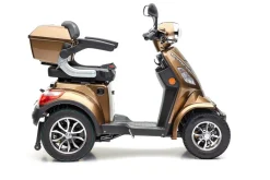 ECONELO E-Seniorenmobil Voltrixx, Lithium-Akku, 4-Rad, 1000 Watt, Braun Hot