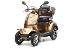 ECONELO E-Seniorenmobil Voltrixx, Lithium-Akku, 4-Rad, 1000 Watt, Braun Hot