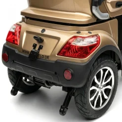 ECONELO E-Seniorenmobil Yogi-IQ, Blei-Akku, 3-Rad, 1000 Watt, Braun Clearance