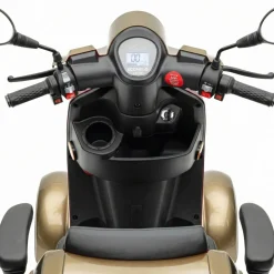 ECONELO E-Seniorenmobil Yogi-IQ, Blei-Akku, 3-Rad, 1000 Watt, Braun Clearance