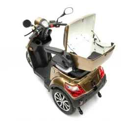 ECONELO E-Seniorenmobil Yogi-IQ, Blei-Akku, 3-Rad, 1000 Watt, Braun Clearance