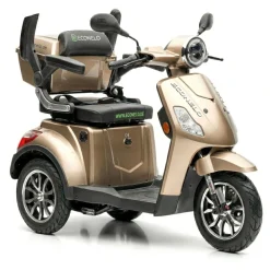 ECONELO E-Seniorenmobil Yogi-IQ, Blei-Akku, 3-Rad, 1000 Watt, Braun Clearance