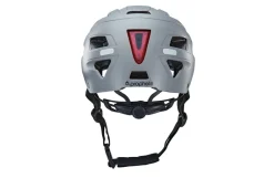 ECO Urban Fahrradhelm, ABS-Hartschale, mit LED-Licht und Reflektionsstreifen, Größe: 59-61 cm, Farbe: grau ^ Prophete Sale