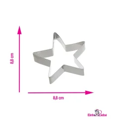 EinhornLiebe - Keks Ausstecher 4er Set - Einhorn, Stern, Regenbogen, Einhornkopf (Edelstahl) Discount