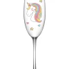 EinhornLiebe - Sektgläser Set - Einhorn Glas Bye Bye Reality (2 Stück) Proseccogläser Gläser Hot