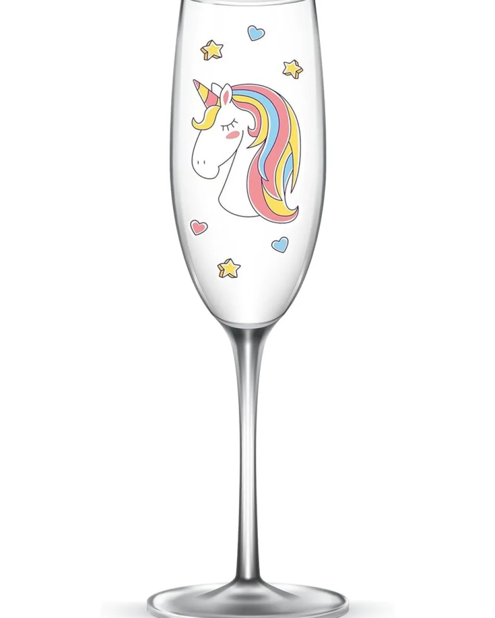 EinhornLiebe - Sektgläser Set - Einhorn Glas Bye Bye Reality (2 Stück) Proseccogläser Gläser Hot