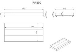 vipack Einzelbett Pino 90x200 cm, mit Lattenrost, inkl. Bettschublade, natur lackiert Discount