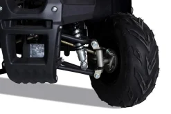 Elektro-Kinderquad S-8 Farmer, Midi-Quad mit 1000 Watt, Scheiben-/Trommelbremsen, bis 20 km/h, ab 8 (Schwarz) ^ Actionbikes Motors Best