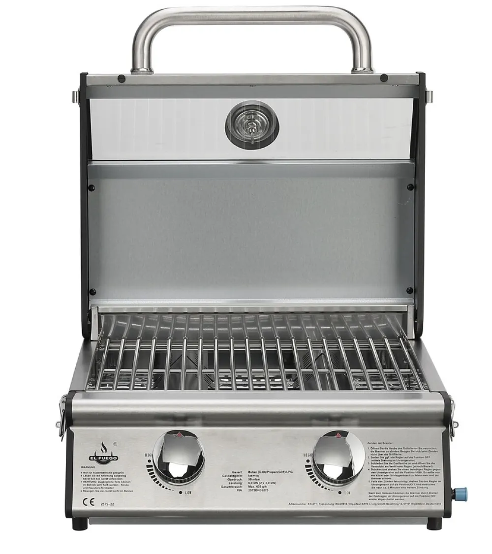 ® Gasgrill "Jesolo" ^ EL FUEGO Outlet