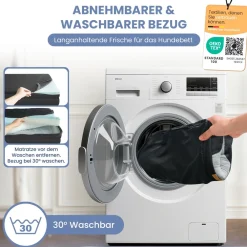 Orthopädiche Hundebett, - Größe ^ eloneo