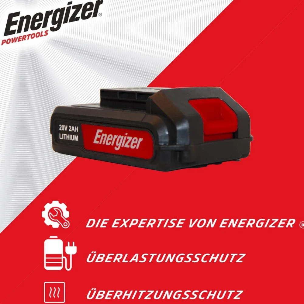 20V 2Ah Akku ^ Energizer Clearance