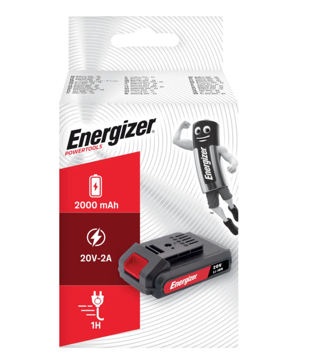 20V 2Ah Akku ^ Energizer Clearance