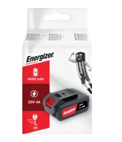 Energizer 20V 4Ah Akku Li-Ion 80Wh 2h Ladezeit Online