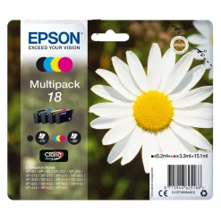 C13T18064012 Multipack 18 Claria Home Ink Serie "Gänseblume" (4 Farben) ^ Epson
