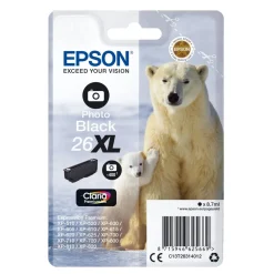 C13T26314012 XL Eisbär schwarz (Foto) Druckerpatrone ^ Epson Discount
