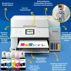 Epson EcoTank ET-4956 Multifunktionsdrucker Clearance