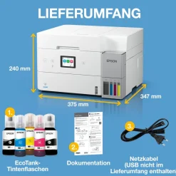 Epson EcoTank ET-4956 Multifunktionsdrucker Clearance