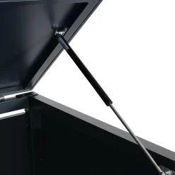 MCW 2er-Fahrradgarage -K64, Fahrradbox Gerätehaus Fahrradunterstand mit Deckel, abschließbar Metall, 121x202x100cm