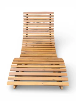 Ergonomische Schwungliege aus Akazienholz - FSC® zertifiziert ^ Prestige Home Living Outdoor Hot