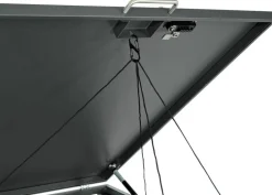MCW 4er Mülltonnenverkleidung -J82, Mülltonnenbox, erweiterbar, Metall 100kg, anthrazit ~ gold